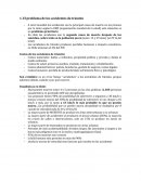 El problema de los accidentes de tránsito