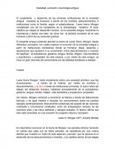 Sociedad, evolución y tecnología antigua