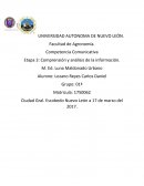 Competencia Comunicativa Etapa 3: Comprensión y análisis de la información