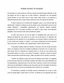 Análisis de texto “El principito”