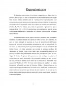 Expresionismo resumen