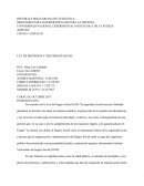 LEY DE PREVISION Y SEGURIDAD SOCIAL