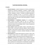 PLASTICIDAD NEURONAL FUNCIONAL