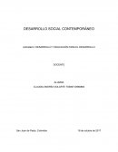 Ensayo DESARROLLO Y EDUCACIÓN PARA EL DESARROLLO