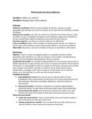 Planteamiento de investigación