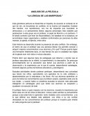 ANÁLISIS DE LA PELÍCULA “LA LENGUA DE LAS MARIPOSAS.”