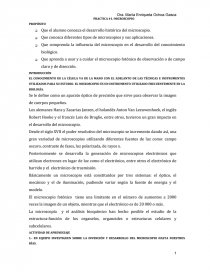 Practica #1.-MICROSCOPIO. Página 1