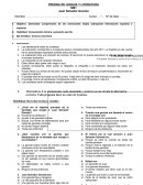 PRUEBA DE LENGUA Y LITERATURA