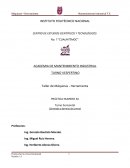 Practica de maquinas y herramientas (torno)