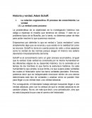 Historia y verdad, Adam Schaff. Capítulo I.II