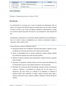 Trabajo: Comunicación no verbal: CNV