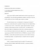 Declaración de insolvencia materia penal