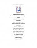 Administración de Personal II Programa de Plan de Capacitación