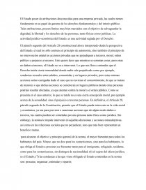Párrafo segundo del Artículo 28 constitucional. Página 1
