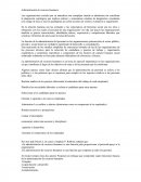 Administración de recursos humanos *Capacitación y desarrollo de recursos humanos*