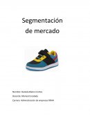 Segmentacion de mercado zapatillas black