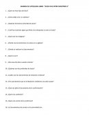 EXAMEN DE CATEQUESIS LIBRO. “JESÚS VIVE ENTRE NOSOTROS 5”