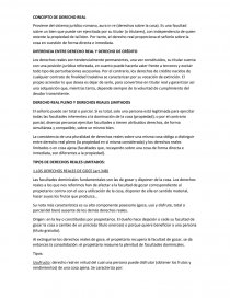 CONCEPTO DE DERECHO REAL. Página 1
