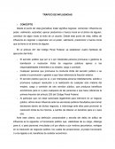 Delito de Tráfico de Influencias