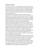 LA AGRESION Y VIOLENCIA