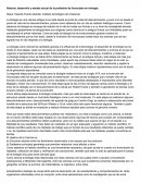 Historia, desarrollo y estado actual de la profesión de licenciado en biología.