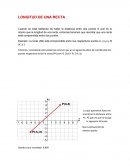 Longitud de una recta