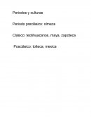 Periodos y culturas