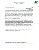 Formación Socio Cultural CÓDIGO DE ÉTICA