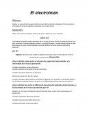 El electroimán ensayo