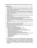 PROBLEMAS SIMPLES Y MENOS SIMPLES DE ESTADOS FINANCIEROS Y EVA 2006