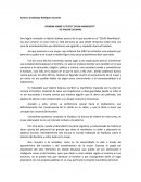 OPINIÓN SOBRE EL TEXTO “SCUM MANIFIESTO”