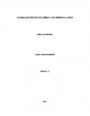 Globalizacion en colombia y america latina
