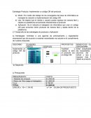 Estrategia Producto: Implementar un código QR del producto