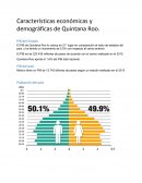 Cuales son las Caracteristicas económicas y demográficas del estado de Quintana Roo