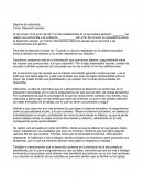 Reporte de entrevista Tema: Deserción escolar