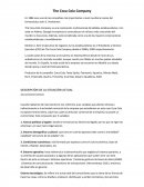 The Coca Cola Company. DESCRIPCIÓN DE LA SITUACIÓN ACTUAL