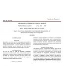 Socialización del trabajo de investigación