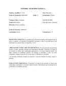 INFORME NEUROPSICOLÓGICA