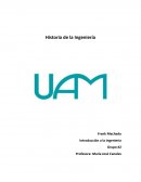 Historia de Introducción a la Ingeniería