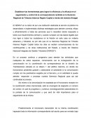 Gerencia Regional de Tributos Internos Región Capital a través del sistema Sinaget