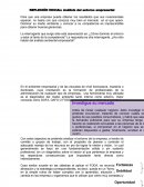 REFLEXIÓN INICIAL: Análisis del entorno empresarial