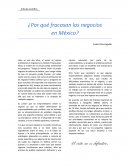 Fracaso de los negocios en México