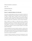 Ensayo: La espiral del silencio en la vida social