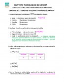 EJERCICIOS DE QUÍMICA: NÚMEROS CUÁNTICOS