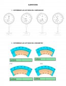 EJERCICIOS LAS LECTURAS DEL COMPARADOR