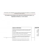 El Femicidio como problema social colateral de las diferencias de género y su impunidad en Honduras y Centro América