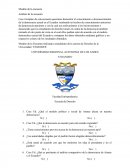 Modelo de la encuesta Análisis de la encuesta