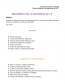 Para que los niños sepan que hay reglas también en el salón para que sepan respetar a maestros y compañeros y ayudar si es necesario.