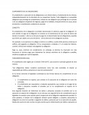 CUMPLIMIENTO DE LAS OBLIGACIONES. FUNDAMENTACION LEGAL
