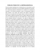 Teoría del productor y la empresa monopolica